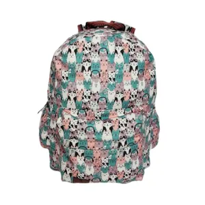 کوله پشتی مدرسه طرح گربه بازیگوش کد 05211