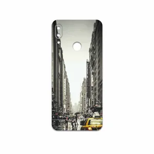 MAHOOT New York City Cover Sticker for Motorola Moto E6 Plus