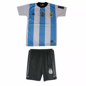 ست پیراهن و شلوارک ورزشی پسرانه مدل آرژانتین 002
