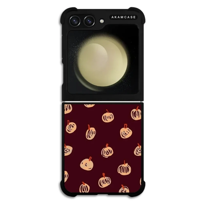 کاور آکام مدل AMC-WSGZFLIP5-PUMPKIN-6 مناسب برای گوشی موبایل سامسونگ Galaxy Z Flip 5
