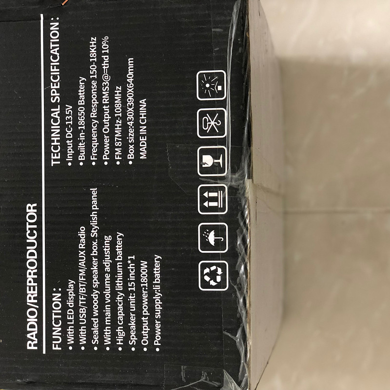 اسپیکر بلوتوثی قابل حمل مدل GZ-615 2