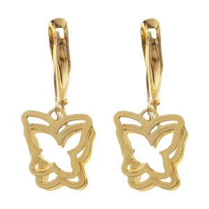گوشواره طلا 18 عیار زنانه الن نار مدل 0984
