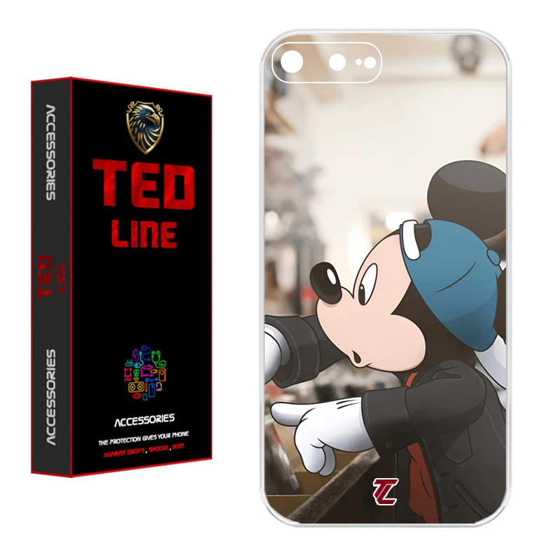 کاور تد لاین طرح میکی موس کد 1139 مناسب برای گوشی موبایل اپل Iphone 7 Plus / 8 Plus