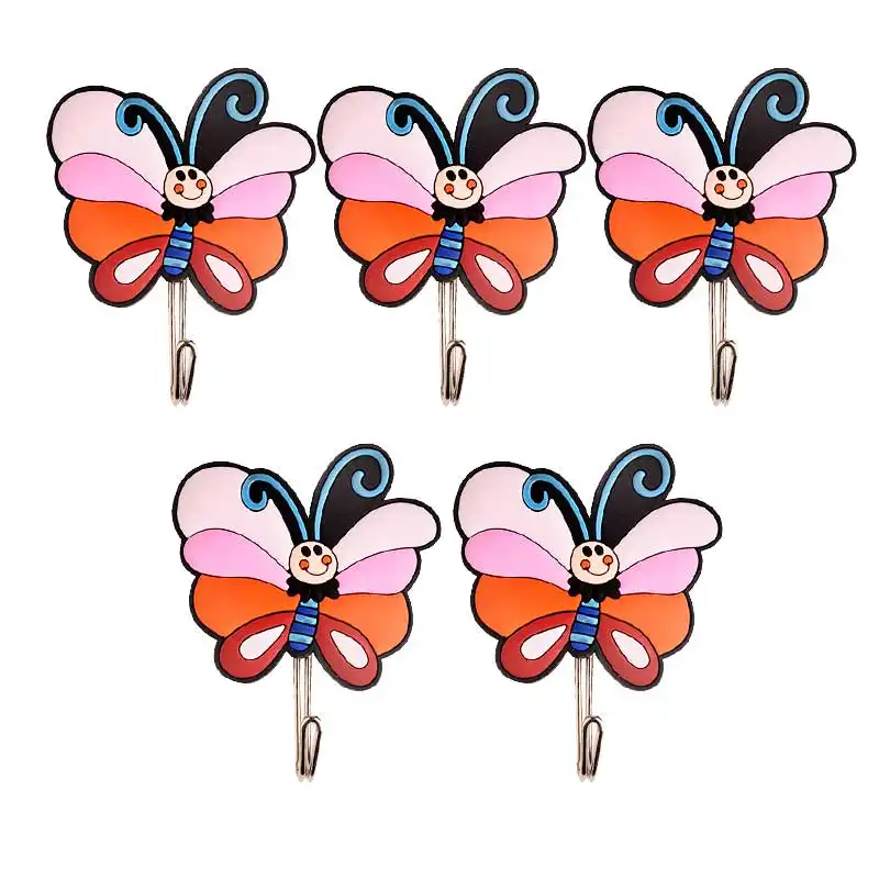 قلاب آویز آشپزخانه مدل پروانه بسته 5 عددی