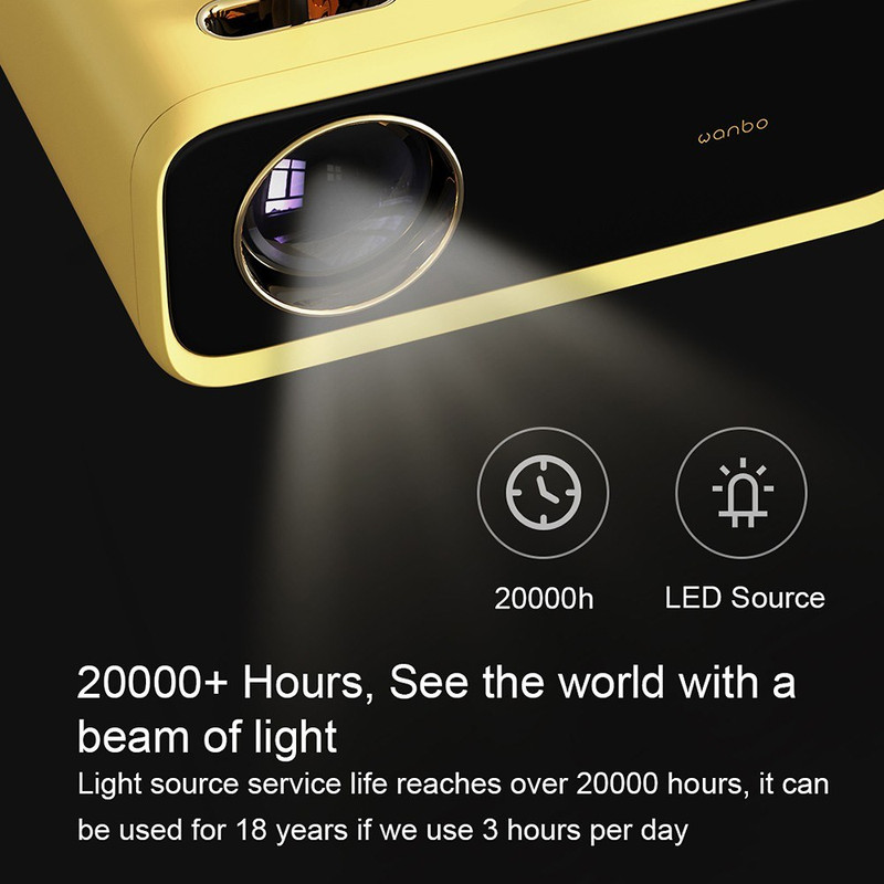 مینی ویدئو پروژکتور ونبو مدل XS01 Mini