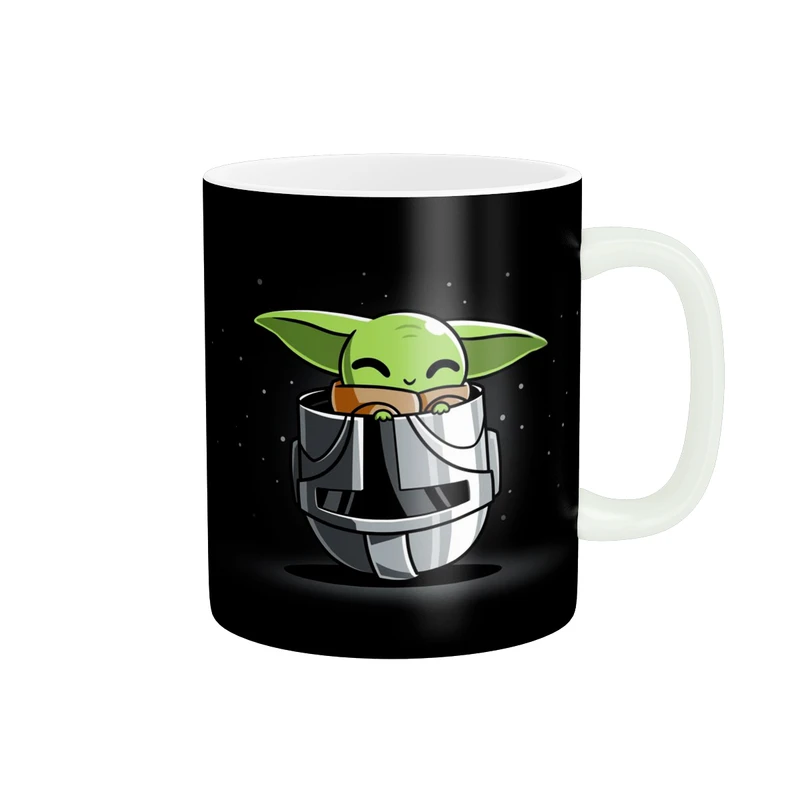 ماگ پادآفرین مدل کارتونی طرح بیبی یودا گروگو کد p9010