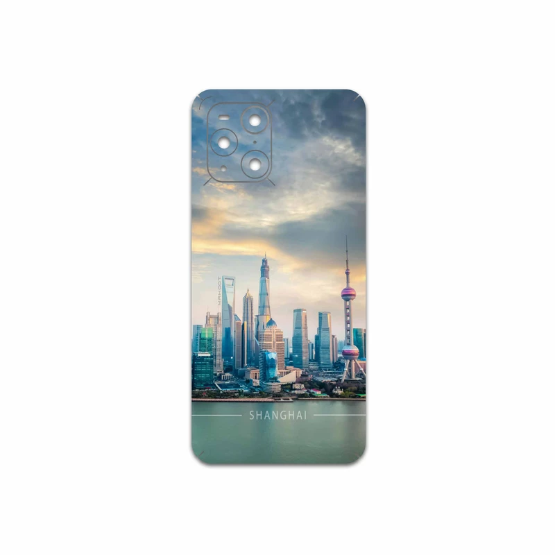 برچسب پوششی ماهوت مدل Shanghai-City مناسب برای گوشی موبایل اپو Find X3 Pro