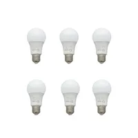 لامپ ال ای دی 9 وات فور ام مدل حبابی پایه E27 بسته 6 عددی