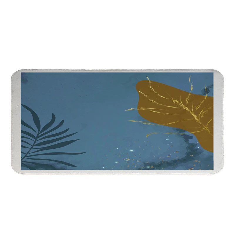  پادری طرح برگ کد 9314 سایز 60 × 110 سانتی متر