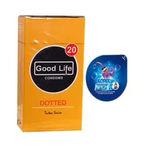 کاندوم گودلایف مدل Dotted بسته 12 عددی به همراه کاندوم ناچ کدکس مدل بلیسر
