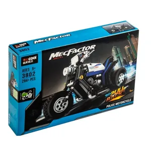 لگو دکول مدل موتور پلیس عقب کش 3 چرخ مدل 3802