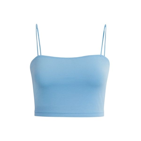 کراپ‌تاپ زنانه مدل بند ماکارونی