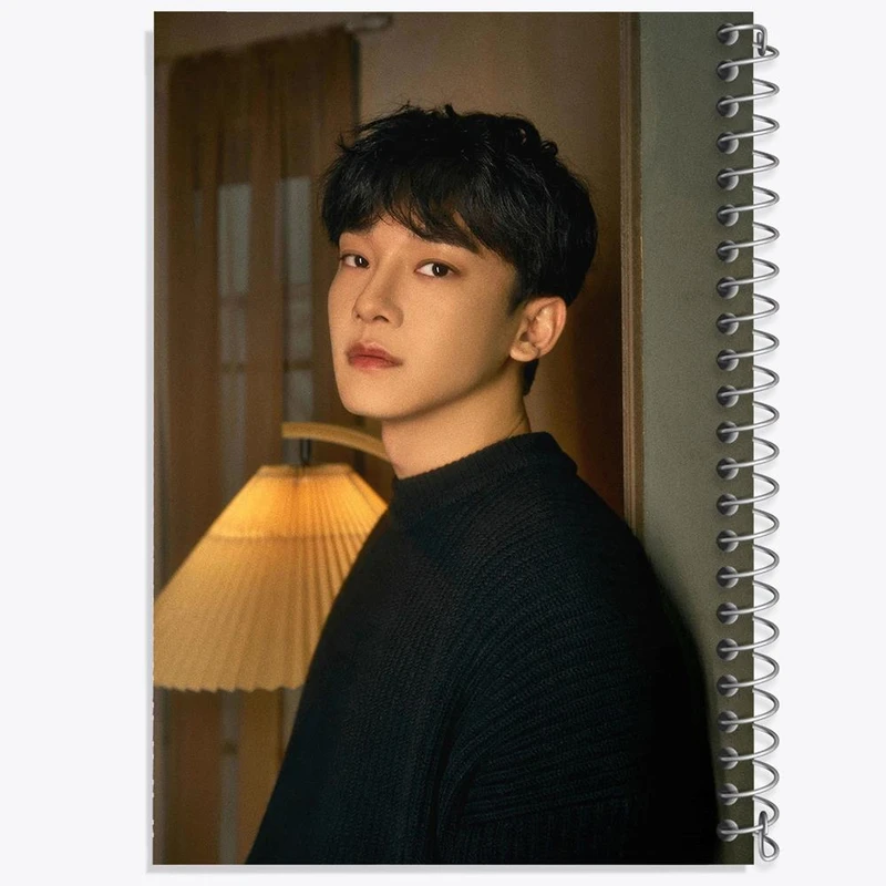 دفتر مشق 50 برگ خندالو مدل چن گروه اکسو EXO  کد 13355