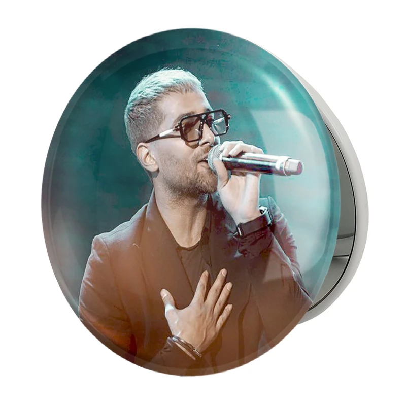 آینه جیبی خندالو طرح امیر مقاره ماکان بند مدل تاشو کد 27281 