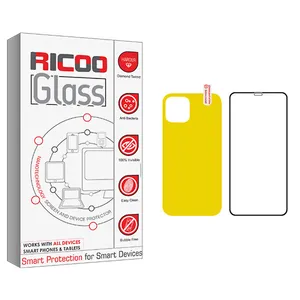 ricoo +HD Screen Protector For Apple iPhone 12 mini With Back Protector