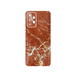 MAHOOT Red Marble Cover Sticker for Samsung Galaxy A23
