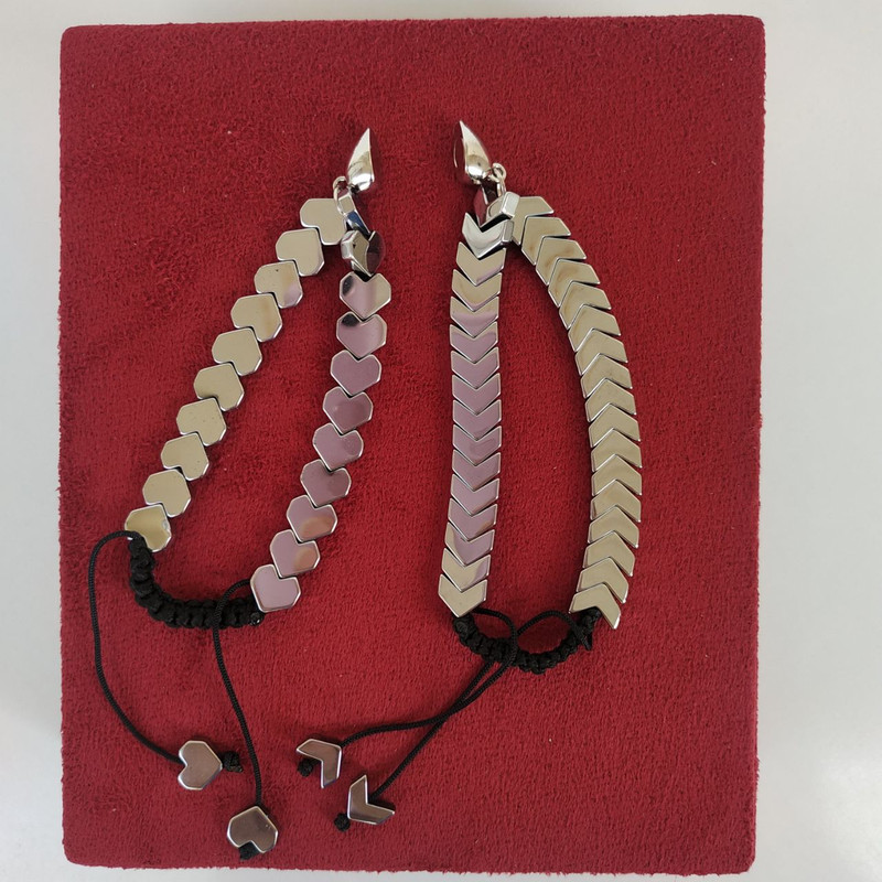 دستبند مدل مگنتی طرح قلب  کد MZ3 مجموعه 2 عددی