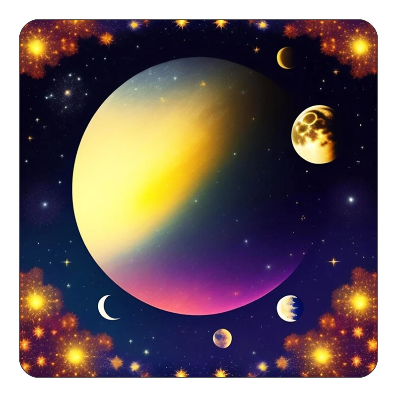 مگنت کاکتی طرح ماه و ستاره مدل mp52305