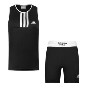 ست تاپ و شلوارک ورزشی مردانه مدل BOX ADI BLA 2000