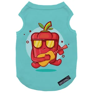 لباس سگ و گربه 27 طرح Happy Red Paprika Character کد MH508 سایز S