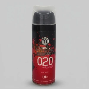 اسپری خوشبو کننده بدن مردانه مدیا مدل molecules020 حجم 200 میلی لیتر