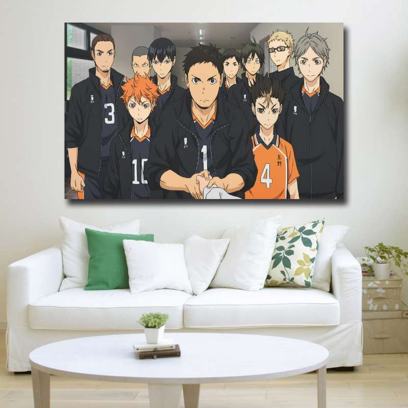 تابلو شاسی کودک مدل haikyuu کد 25