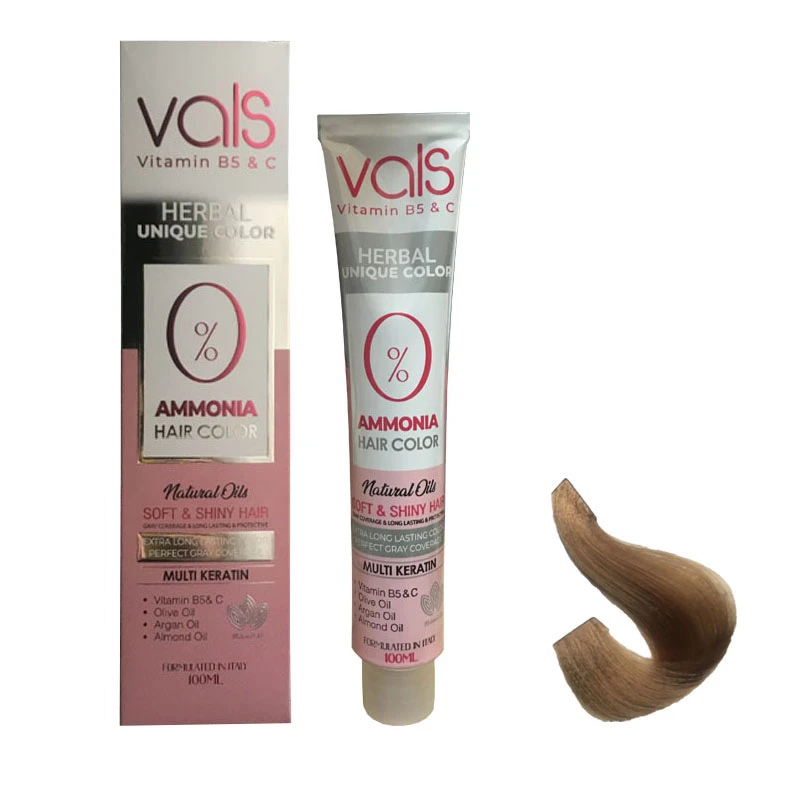 رنگ مو والس شماره 7.3 حجم 100 میلی لیتر رنگ بلوند طلایی تیره