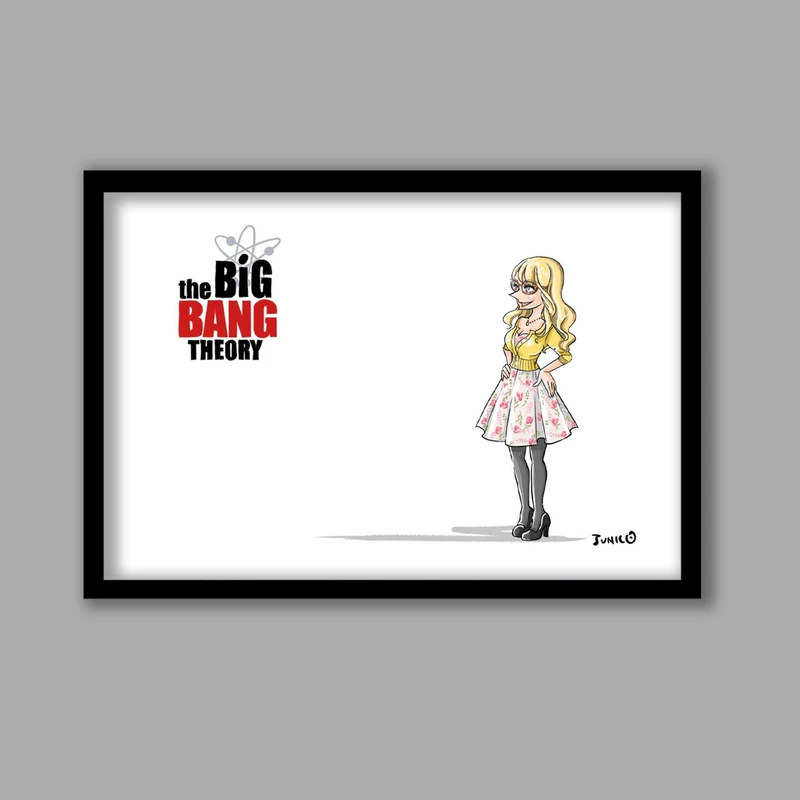 تابلو لیلیان مدل سریال بیگ بنگ تئوری The Big Bang Theory کد LA-G11523-2