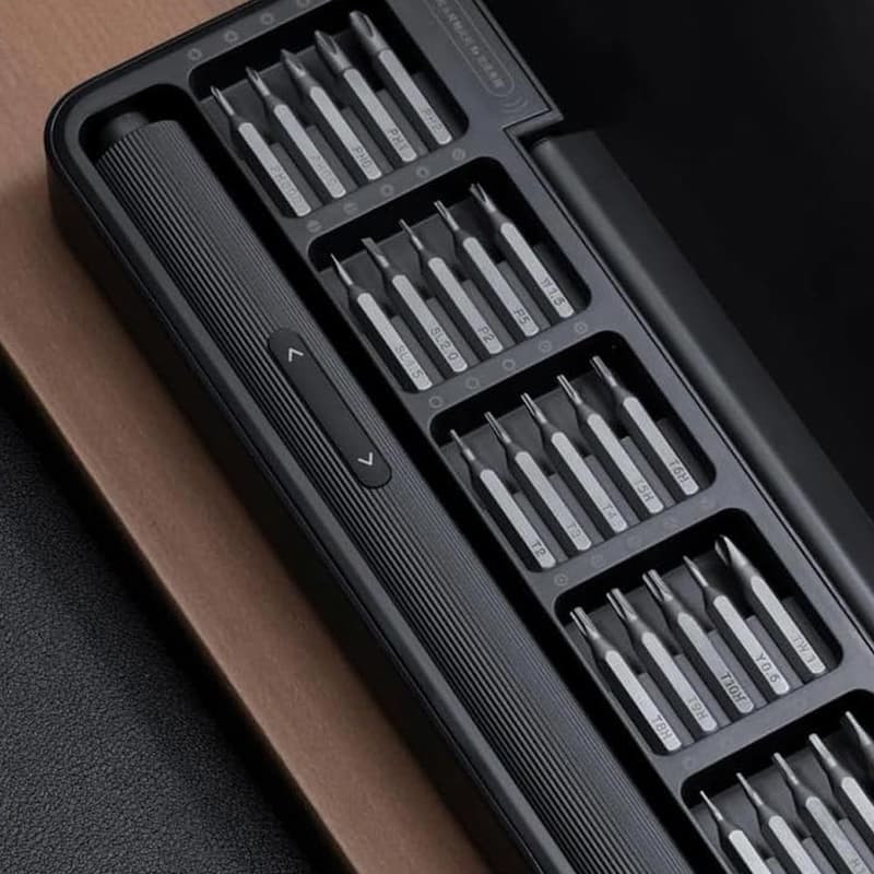 پیچ گوشتی شارژی هوتو مدل QWLSD010 مجموعه 25 عددی