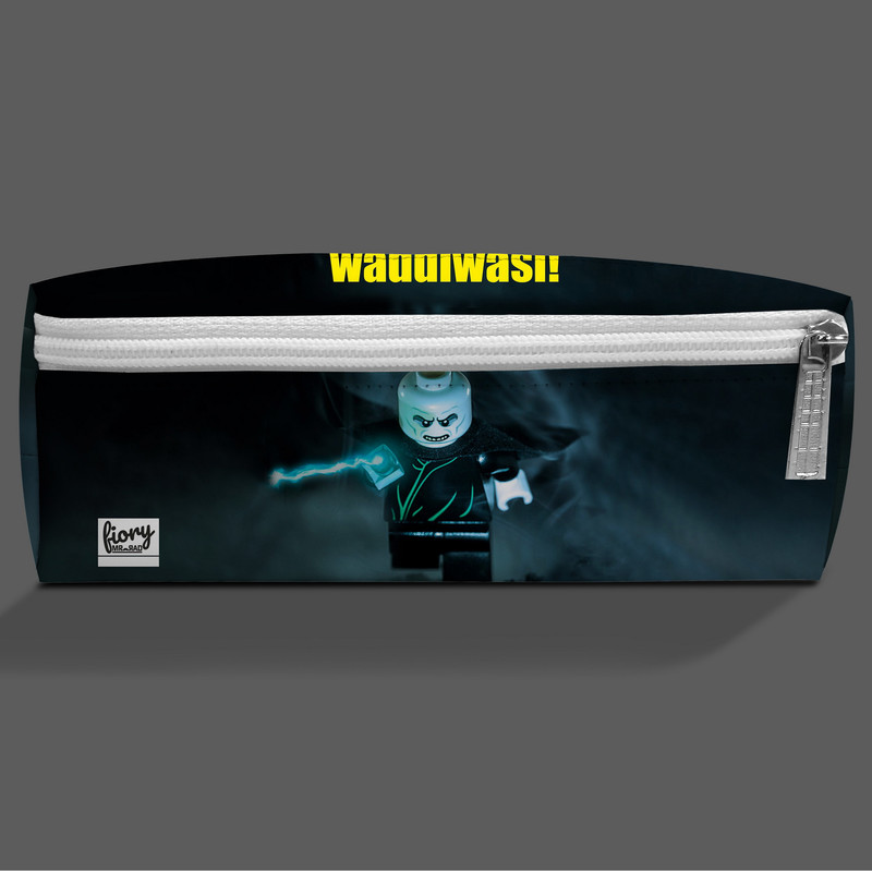 جامدادی مستر راد مدل سه زیپ طرح lord volder mort lego کد 2781 fiory