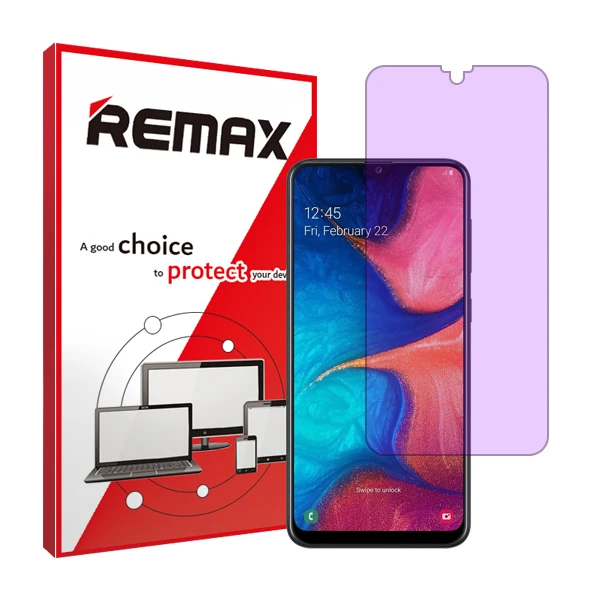 محافظ صفحه نمایش ضد اشعه بنفش ریمکس  مدل HyPRL مناسب برای گوشی موبایل سامسونگ Galaxy A20