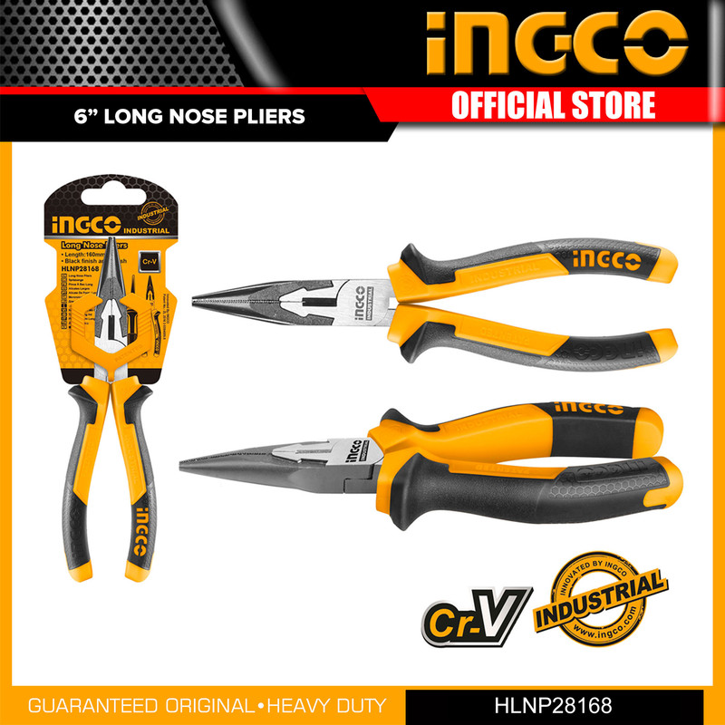 انبر دم باریک اینکو مدل HLNP-28168 سایز 6 اینچ انبر دم باریک اینکو مدل HLNP-28168 سایز 6 اینچ