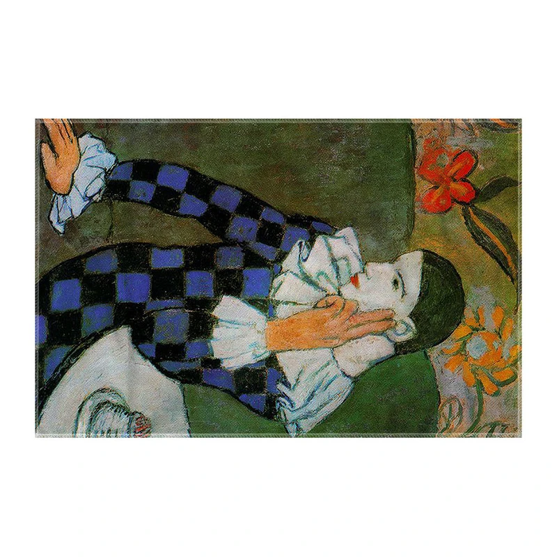 کاغذ کادو ترمه طراحان ایده مدل تردست نشسته از پیکاسو کد art0329