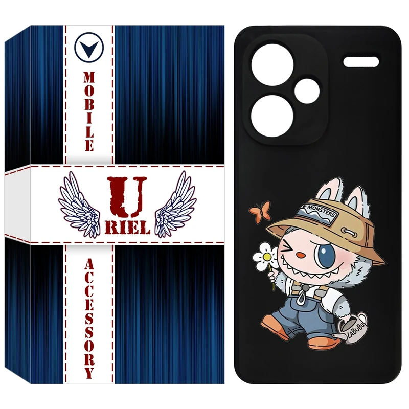 کاور یوریل مدل KSH کد 111 طرح عروسک لبوبو مناسب برای گوشی موبایل شیائومی Redmi Note 13 Pro Plus