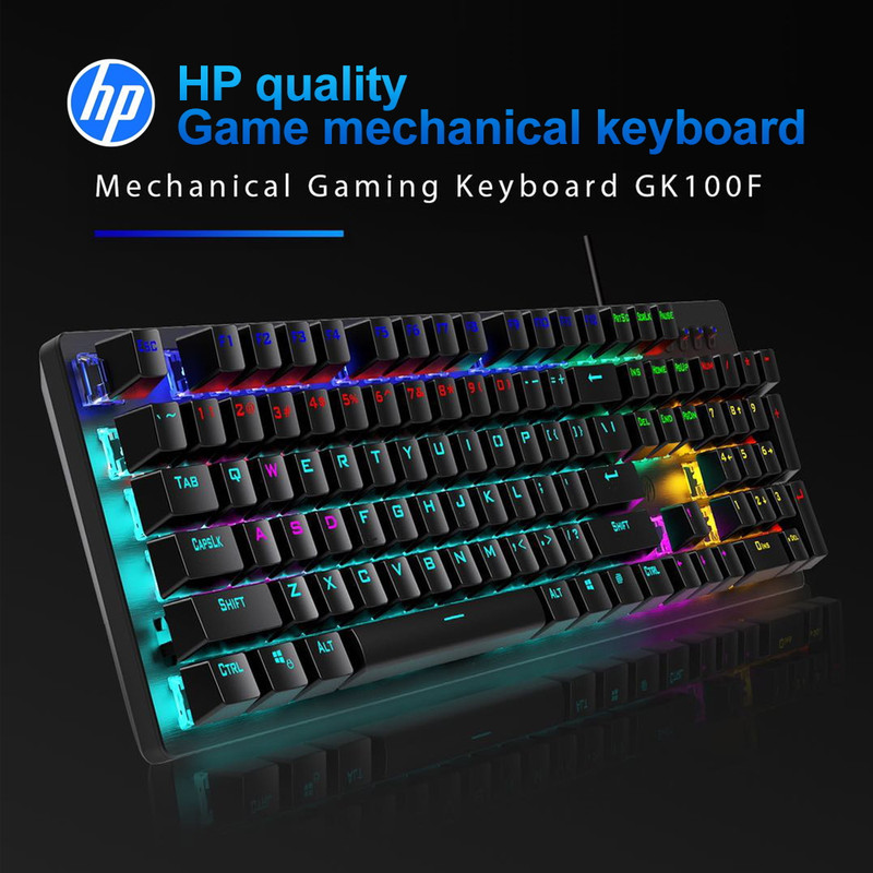 کیبورد مخصوص بازی مدل GK100-F RGB