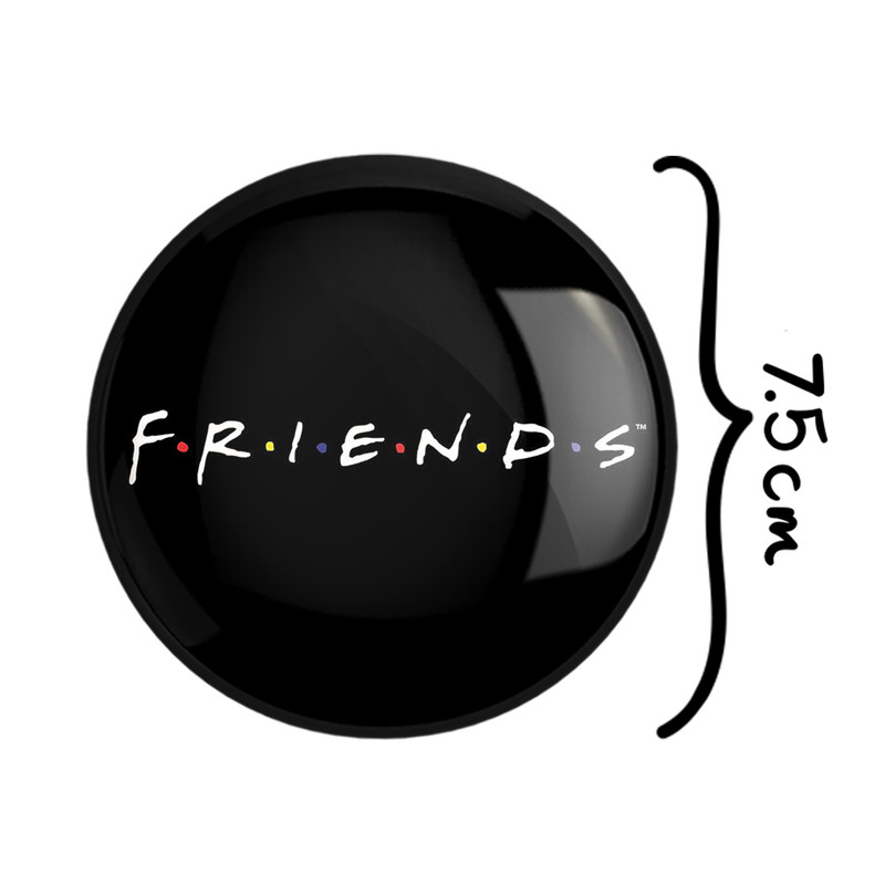 آینه جیبی خندالو طرح سریال فرندز  Friends مدل تاشو کد 3147