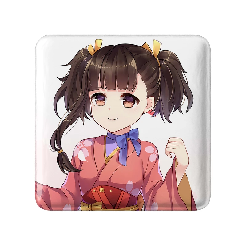 پیکسل خندالو طرح مومی انیمه کابانری Kabaneri مدل مربعی کد 35987