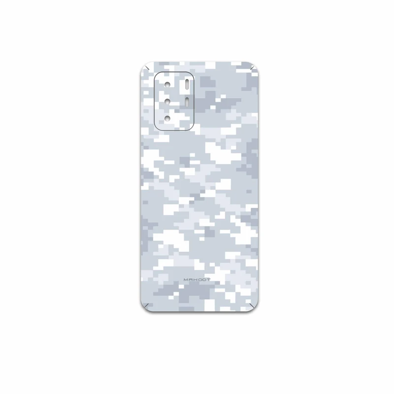 برچسب پوششی ماهوت مدل Army-Winter-Pixel مناسب برای گوشی موبایل شیائومی Poco X3 GT 5G