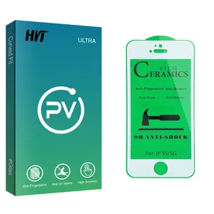 HVT PV glass Ceramics Screen Protector For Apple اپل iPhone 5s