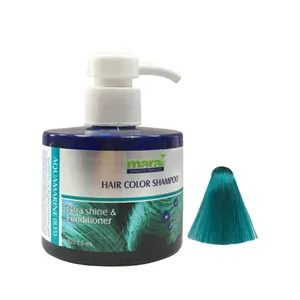 شامپو رنگساژ مارال مدل 2442 شماره 0815 حجم 220 میلی لیتر رنگ سبز کله غازی