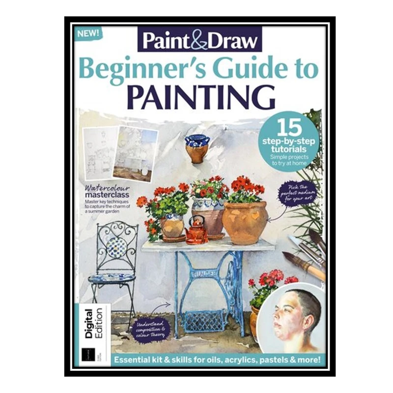 کتاب Paint Draw Beginners Guide to Painting اثر جمعی از نویسندگان انتشارات مؤلفین طلایی