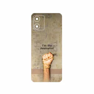 MAHOOT Journalist Cover Sticker for Motorola Moto E13