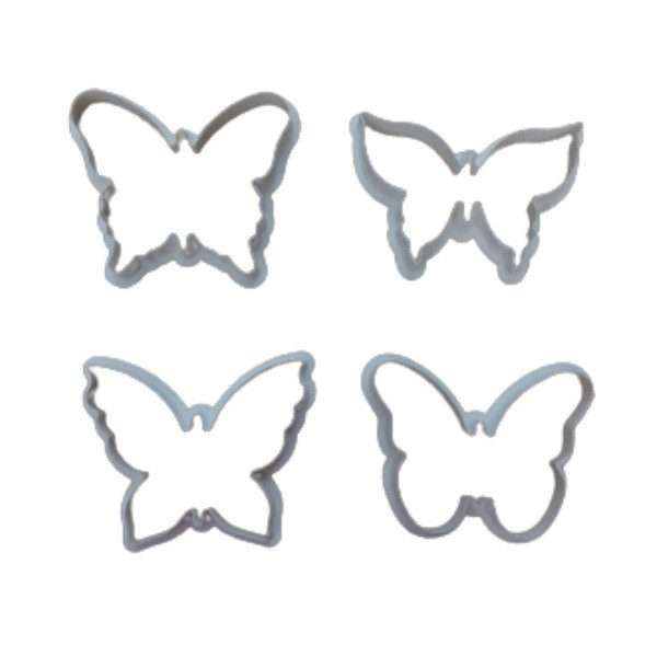 قالب شیرینی به گز مدل پروانه مجموعه 4 عددی قالب شیرینی به گز مدل پروانه مجموعه 4 عددی