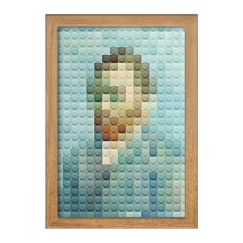 تابلو خندالو مدل لگو ونسان ونگوگ کد F1814