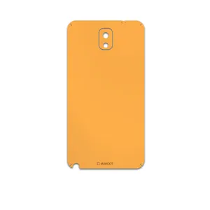 MAHOOT Matte-Orange Cover Sticker for Samsung Galaxy Note 3