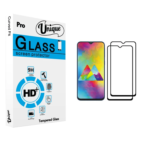محافظ صفحه نمایش يونيک مدل +Clear مناسب برای گوشی موبایل سامسونگ Galaxy M20 بسته دو عددی