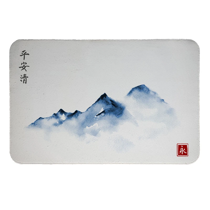  پادری طرح کوه کد 9112 سایز 50x80 سانتی متر