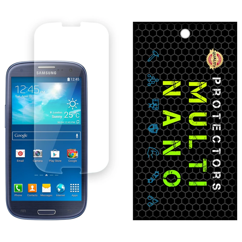 محافظ صفحه نمایش شفاف مولتی نانو مدل X-S1N مناسب برای گوشی موبایل سامسونگ Galaxy S3