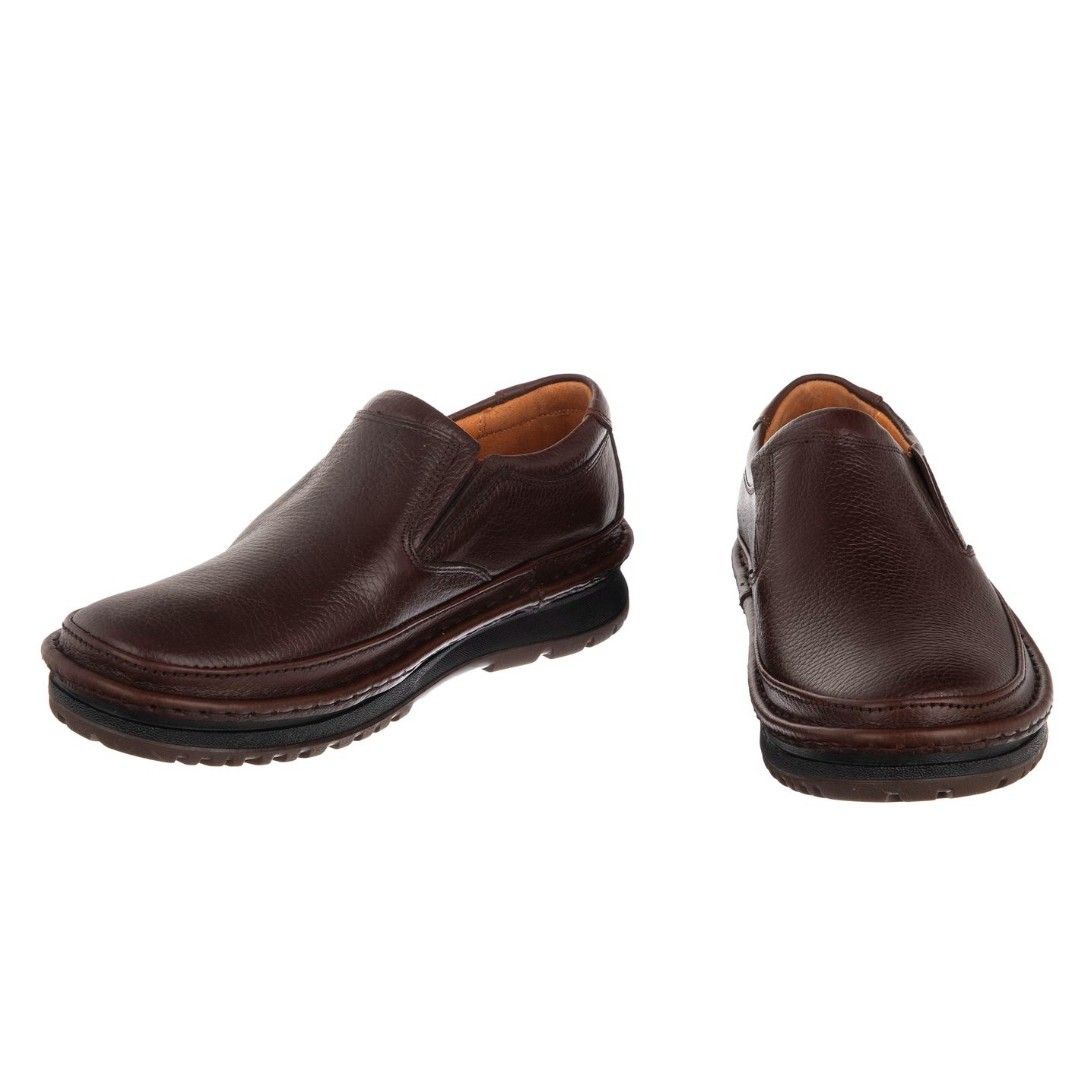 کفش روزمره مردانه آذر پلاس مدل چرم طبیعی کد A503104 -  - 3