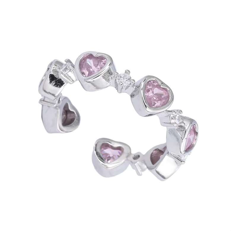 انگشتر دخترانه مدل Heart-0